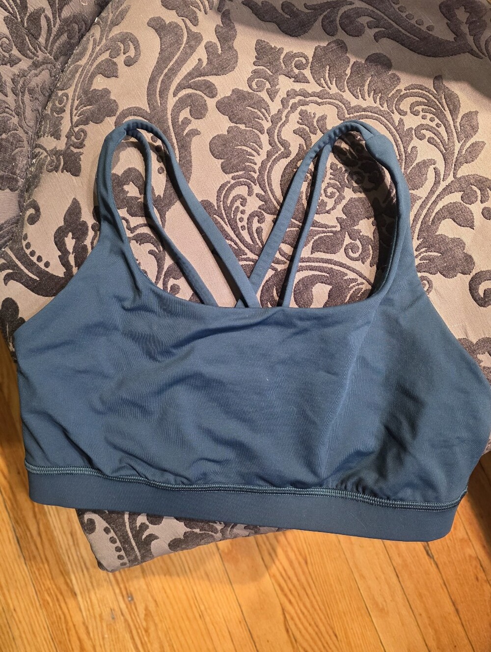 Lululemon Energy Bra Size 10 Indochine Blue